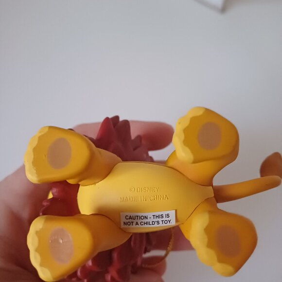 Cute Vintage 90's Simba from Grolier Disney The Lion King Christmas Ornament - Picture 5 of 5